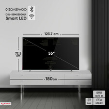 تلویزیون هوشمند دوو مدل DSL-55MS3500UI