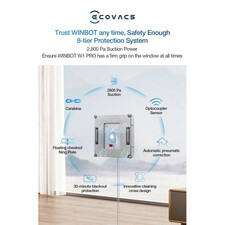 ربات شیشه پاک کن اکووکس رباتیک مدل Winbot W1 Pro