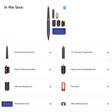 سشوار برس دار حالت دهنده دایسون مدل Airwrap id HS08 Straight+Wavy