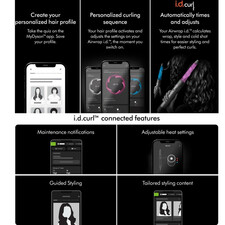 سشوار برس دار حالت دهنده دایسون مدل Airwrap id HS08 Straight+Wavy