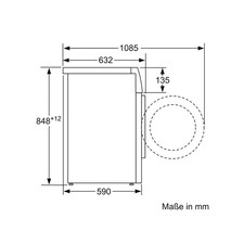 ماشین لباسشویی بوش مدل WGG256M90