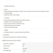 همزن بوش مدل  MFQ3010