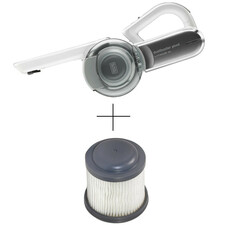 جارو شارژی دستی بلک اند دکر مدل PV1820L به همراه فیلتر