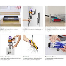 جاروشارژی هوشمند دایسون مدل V15s Detect Submarine