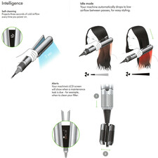 اتو و حالت‌دهنده‌ مو دایسون مدل airstrait HT01