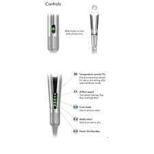 اتو و حالت‌دهنده‌ مو دایسون مدل airstrait HT01