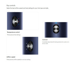 سشوار دایسون مدل Airwrap Complete Long HS05 DBBC