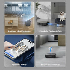 جارو رباتیک اکووکس مدل Ecovacs X2 COMBO