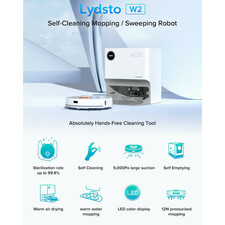جاروبرقی رباتیک لایدستو مدل W2