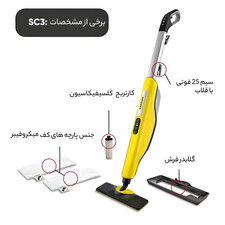بخار شو کرشر مدل SC3 UPRIGHT EASYFIX
