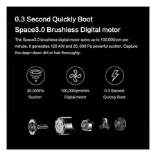 جارو شارژی عصایی دریم مدل V9P