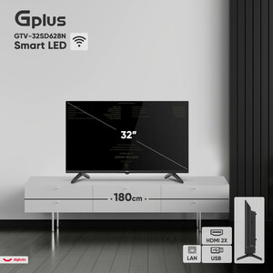 تلویزیون 32 اینچ ال ای دی هوشمند جی پلاس مدل GTV-32SD628N