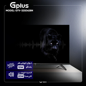 تلویزیون 32 اینچ ال ای دی هوشمند جی پلاس مدل GTV-32SD628N