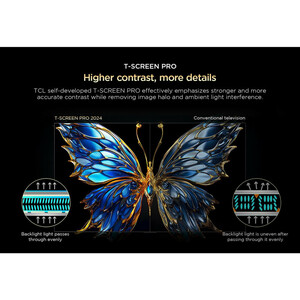 تلویزیون 55 اینچ ال ای دی هوشمند تی سی ال مدل 55C655