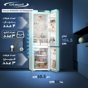 یخچال و فریزر 20 فوت امرسان مدل BFN20D321-CLA