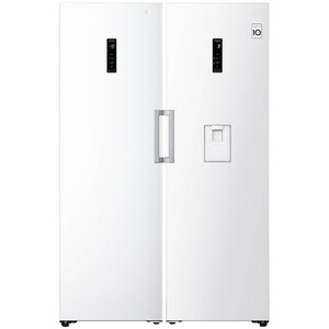 یخچال فریزر دوقلو 40 فوت ال جی مدل GC-F411EQDM GC-B414EQFM سفید