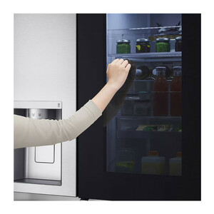 یخچال فریزر ساید بای ساید 34 فوت ال جی مدل GR-X348CSFS استیل
