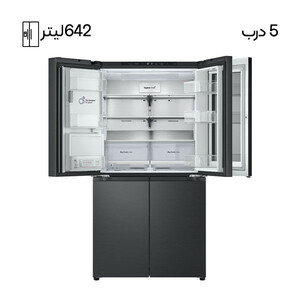 یخچال فریزر ساید بای ساید 30 فوت ال جی مدل GR-X33FFCRL دودی