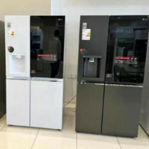 یخچال فریزر ساید بای ساید 30 فوت ال جی مدل GR-X33FFCRL دودی