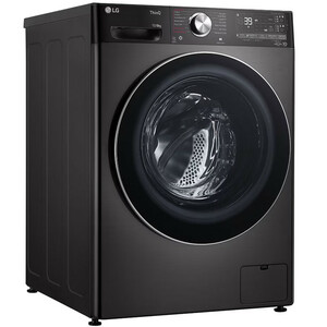 ماشین لباسشویی 12 کیلوگرم اتوماتیک ال جی مدل F4V9BDP2EE  دودی دارای قابلیت خشک‌کن صددرصد