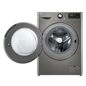 ماشین لباسشویی 8 کیلوگرم اتوماتیک ال جی مدل F4R3TYG6P استیل
