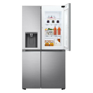 یخچال فریزر ساید بای ساید 24 فوت ال جی مدل GC-J257SMSV استیل