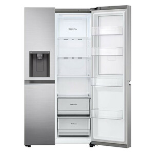 یخچال فریزر ساید بای ساید 24 فوت ال جی مدل GC-J257SMSV استیل