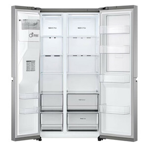 یخچال فریزر ساید بای ساید 24 فوت ال جی مدل GC-J257SMSV استیل
