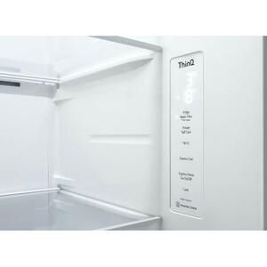 یخچال فریزر ساید بای ساید 24 فوت ال جی مدل GC-J257SMSV استیل