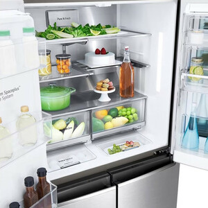 یخچال فریزر ساید بای ساید 25 فوت ال جی مدل GM-X945NS9F استیل