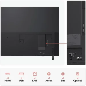 تلویزیون ال جی QNED82 سایز ۷۵ اینچ Ultra HD 4K