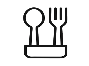 استند قاشق چنگال