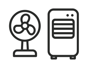 پنکه و کولر پرتابل