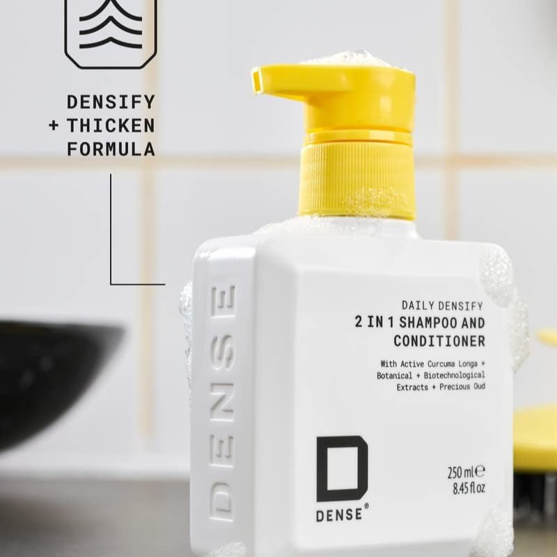 شامپو و نرم کننده  گیاهی۲در۱ dht blocker ، ۲۵۰ میل برند dense
