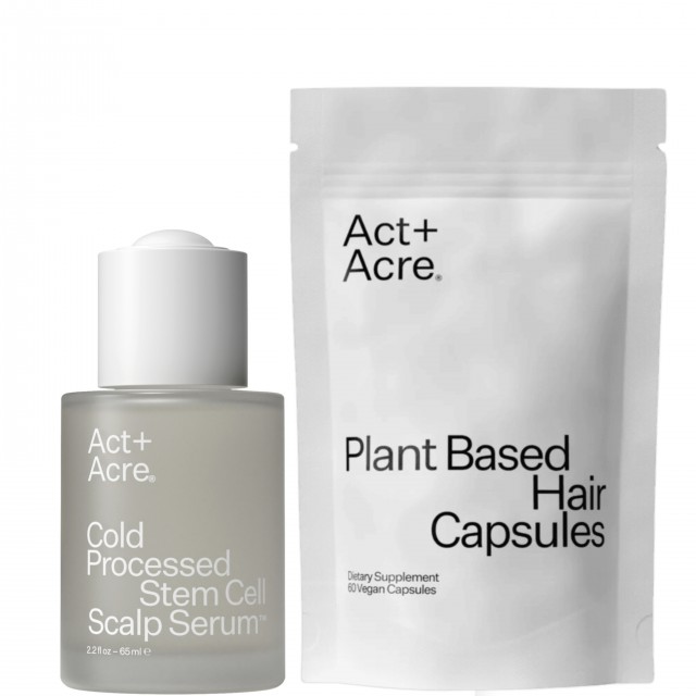 پک  کامل مکمل گیاهی ضد ریزش مو  به همراه سرم سلول های بنیادی ضد ریزش مو  همراه کیف مربوطه