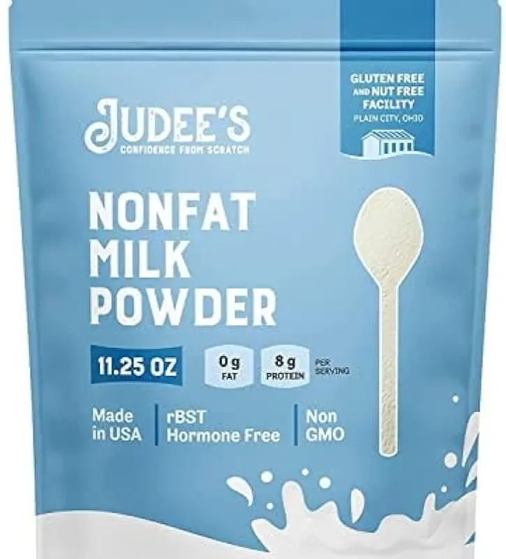 پودر شیر بدون گلوتن و بدون مناسب پخت نان و کیک