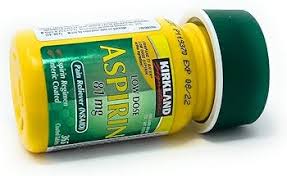 آسپرین کرکلند دوز ۸۱ میلی گرم تک قوطی ۳۶۵ عددی