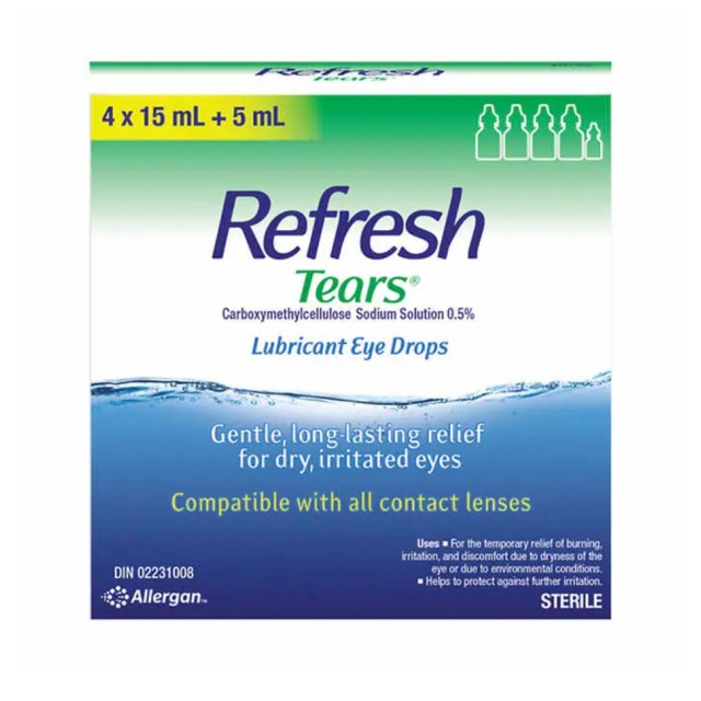 قطره استریل اشک مصنوعی برند معروف refresh ساخت کانادا
