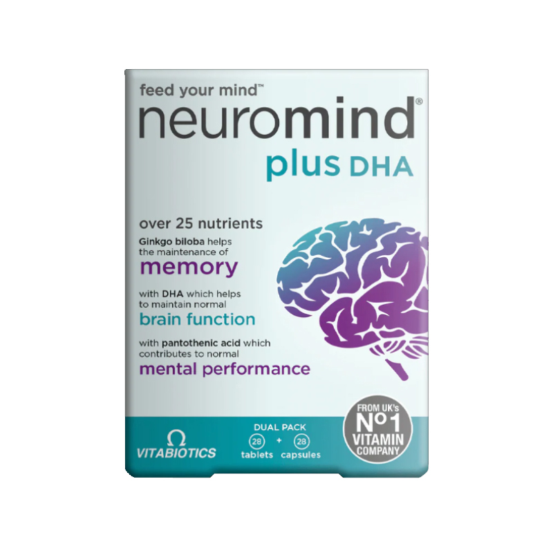 تقویت کننده حافظه نروماید پلاس neuromind plus dha تعداد ۵۶ عددی