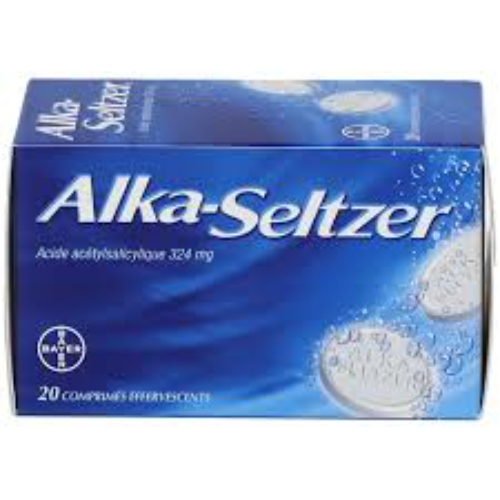 قرص جوشان تسکین آلکا سلتزر بایر Bayer Alka-Seltzer (20 عددی)