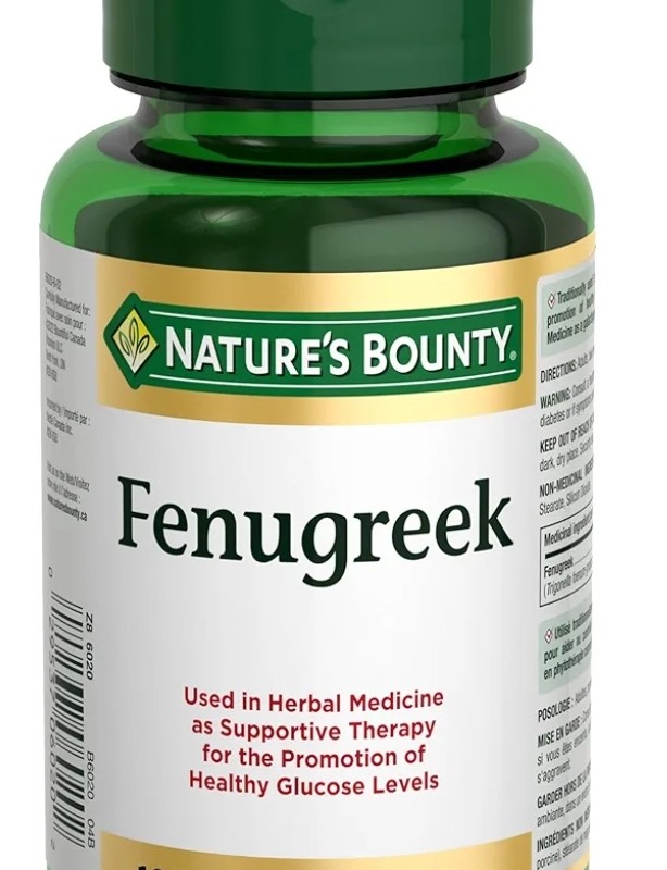 مکمل فنوگریک (شنبلیله)100 عدد Fenugreekنیچرز بونتی