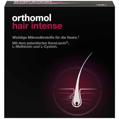 مکمل ضد ریزش و رشد مجدد مو ortomol hair اورتومول هیر اینتنس  ۱۸۰ عددی