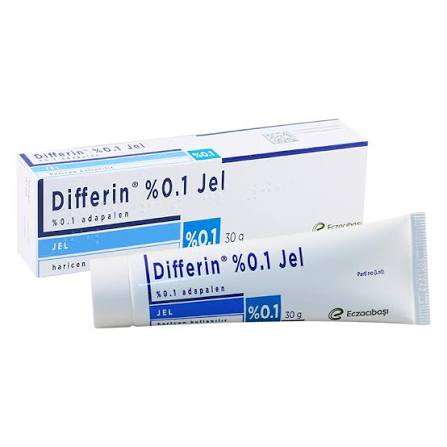 ژل ضد جوش دیفرین ۰٫۱ درصد ساخت ترکیهdifferin