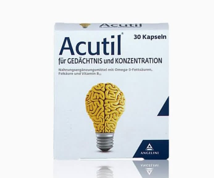 مکمل گیاهی تقویت حافظه آکوتیل Acutil Kapseln0 ساخت اتریش