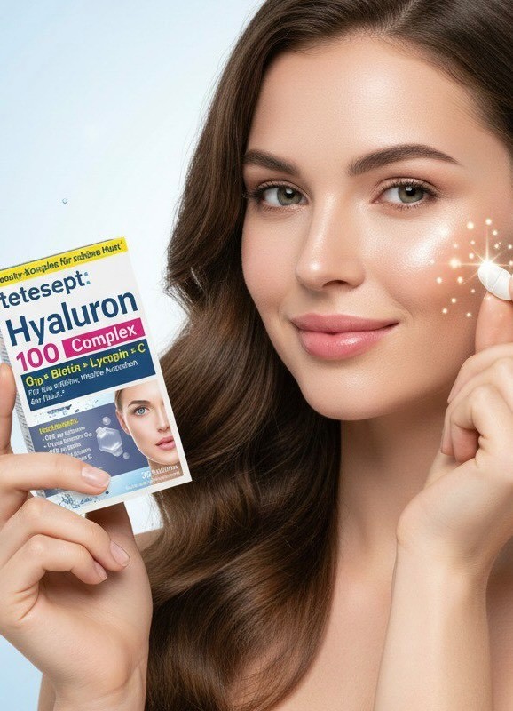 هیالورون کمپلکس تتسپت 100 (tetesept Hyaluron 100 Complex) 30 عددی