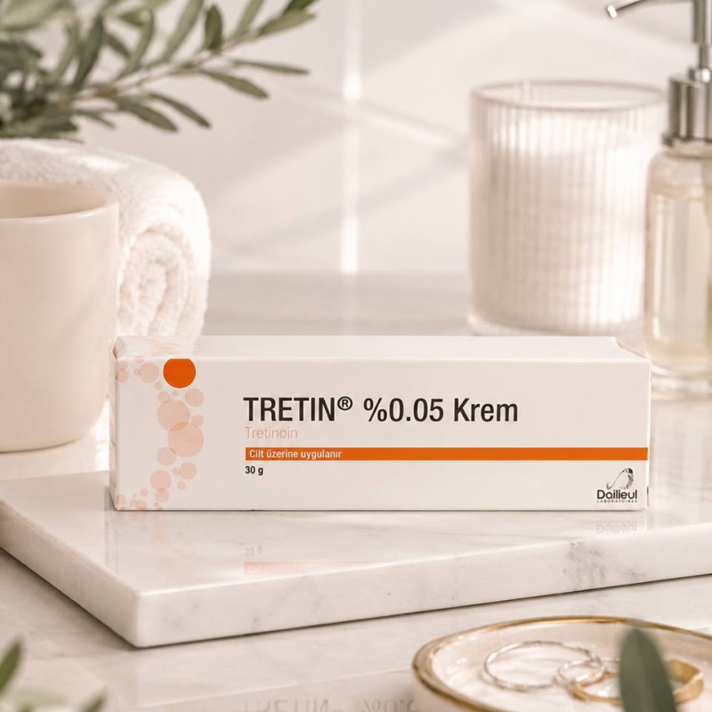 کرم ترمیم کننده ترتینوئین مدل ترتین 0/05%tretin