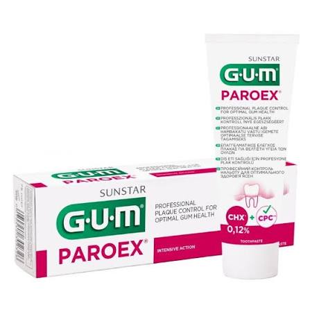 خمیردندان ژلی تخصصی GUM Paroex CHX 0.12% (سان‌استار)