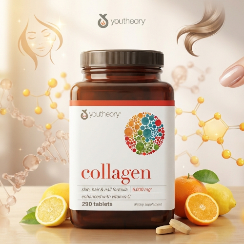 کلاژن 6000 mg بدون بیوتین یوتئوری اصل آمریکا ۲۹۰ عددی