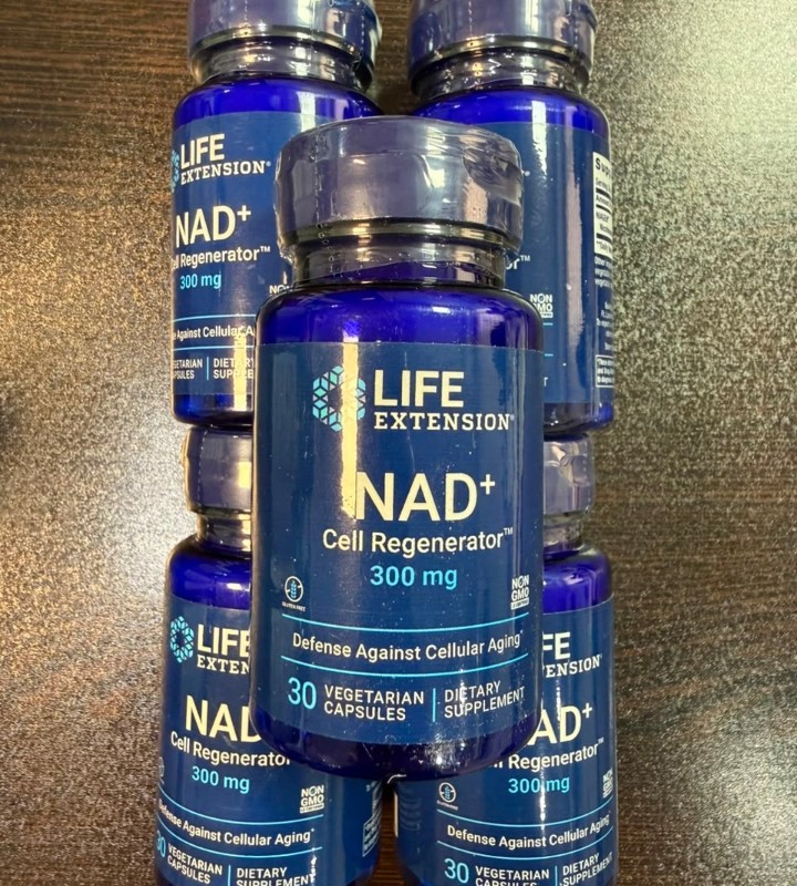 کپسول ۳۰ عددی NAD+ Cell Regenerator 300mg Life Extension