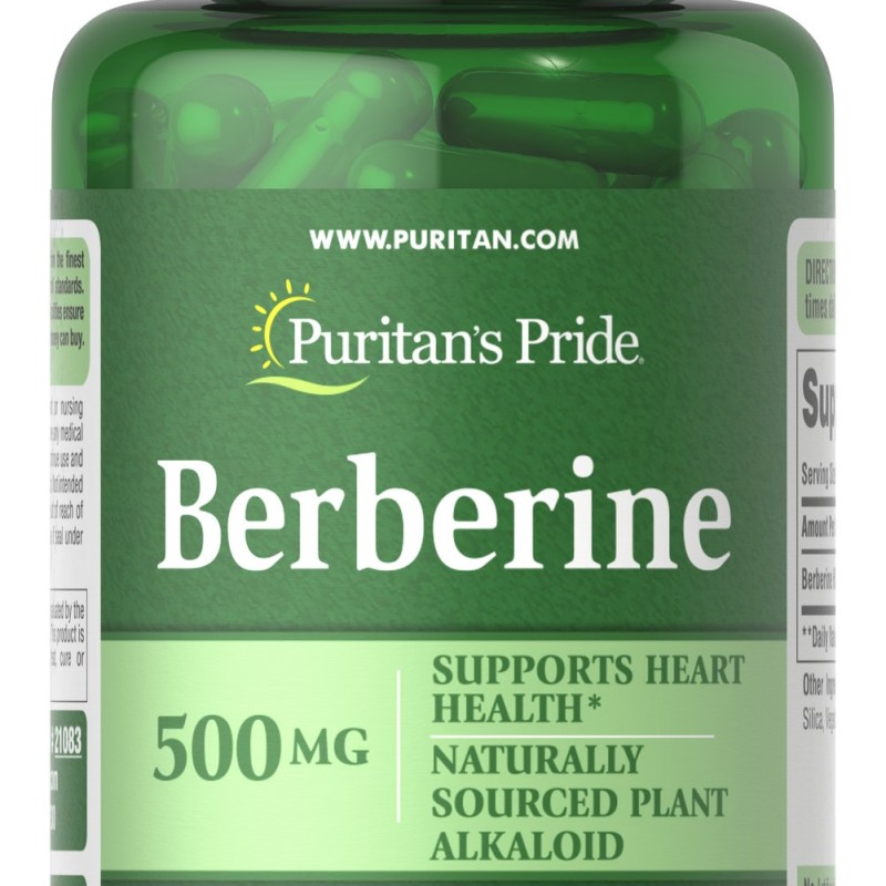 بربرین ۶۰ عددی ۵۰۰ میل Berberin Puritans Pride